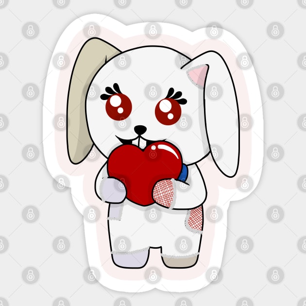 fnaf security breach vanny valentine chibi Sticker by LillyTheChibi